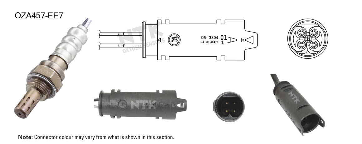 NTK Oxygen Lambda Sensor OZA457-EE7