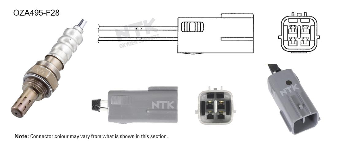 NTK Oxygen Lambda Sensor OZA495-F28