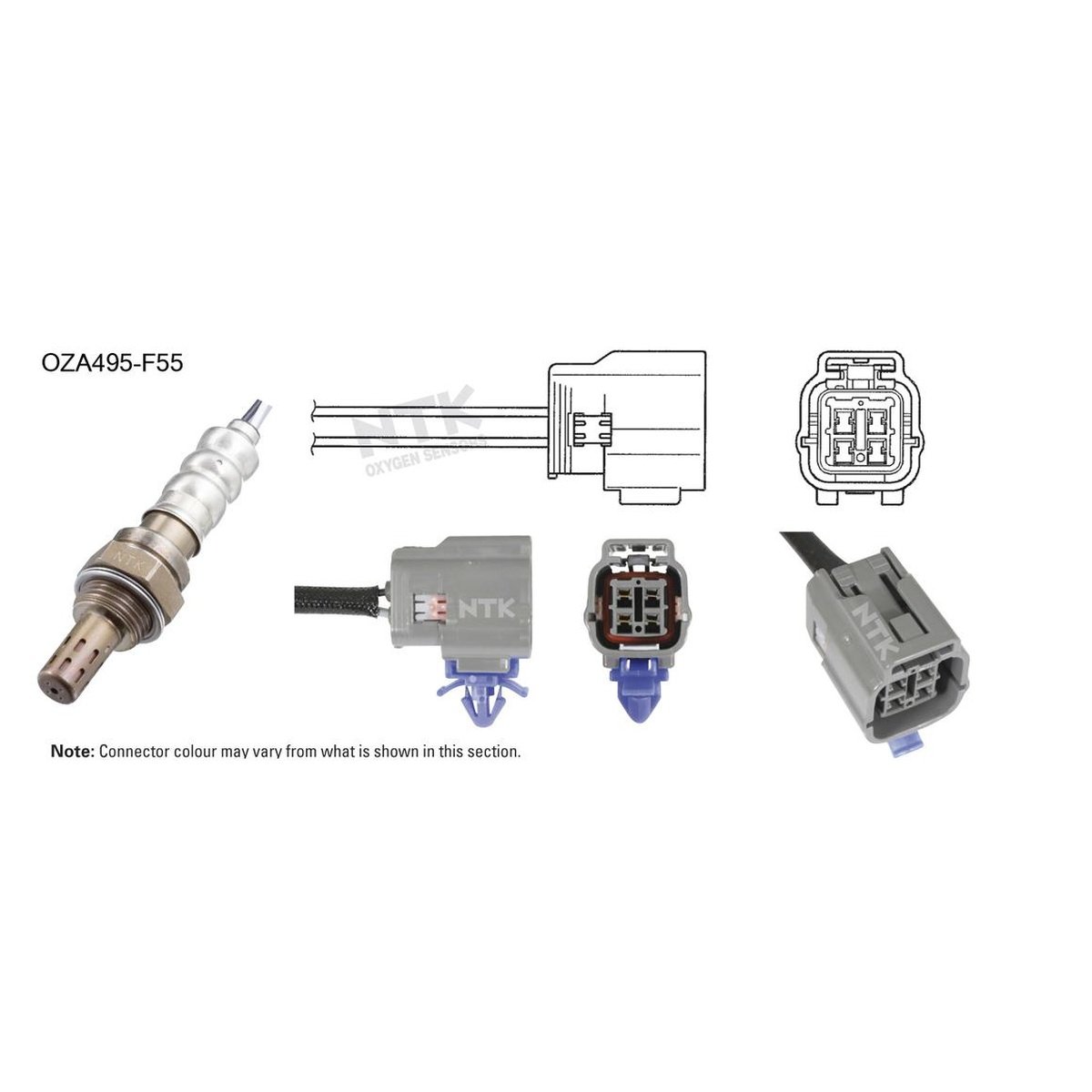 NTK Oxygen Lambda Sensor OZA495-F55