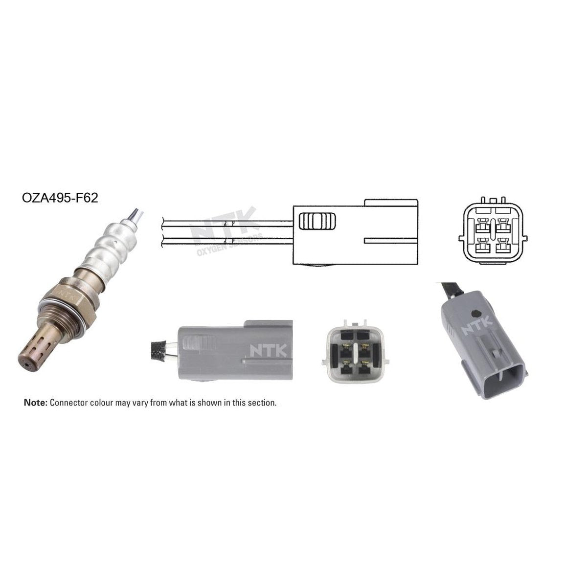 NTK Oxygen Lambda Sensor OZA495-F62