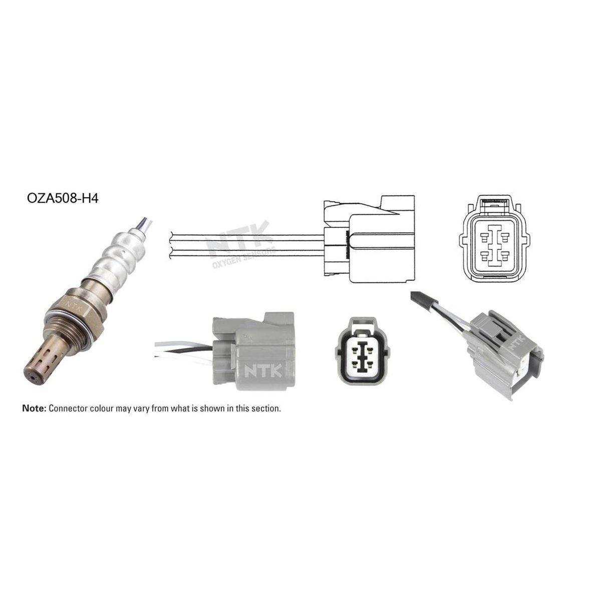 NTK Oxygen Lambda Sensor OZA508-H4