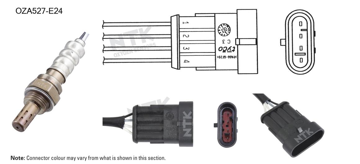 NTK Oxygen Lambda Sensor OZA527-E24