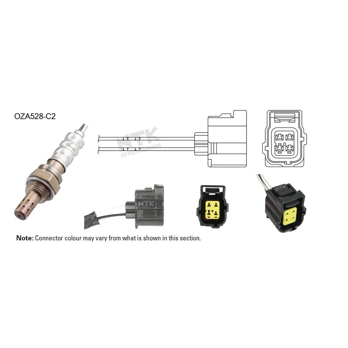 NTK Oxygen Lambda Sensor OZA528-C2