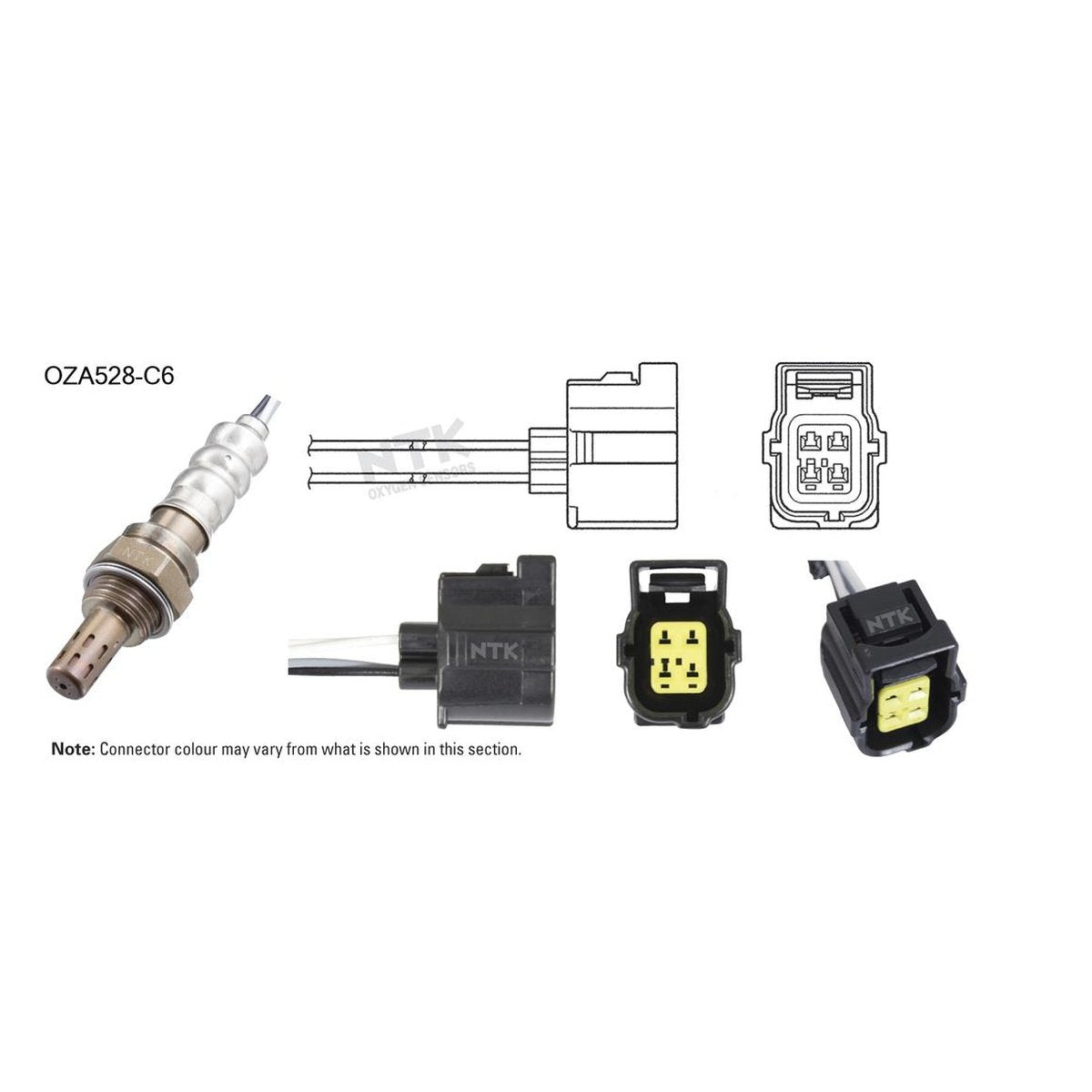 NTK Oxygen Lambda Sensor OZA528-C6