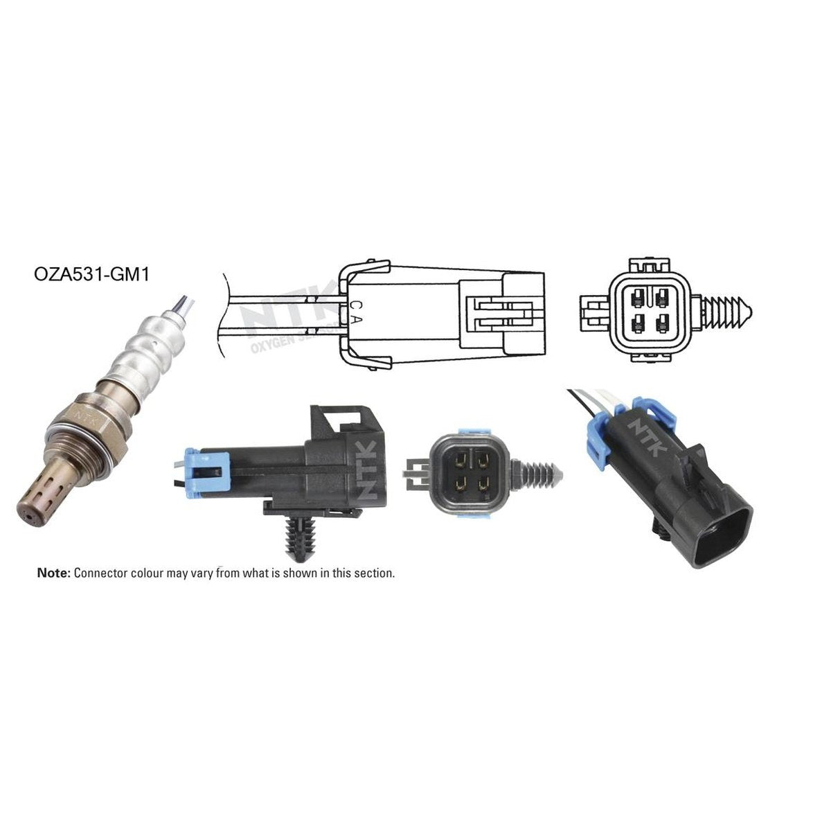 NTK Oxygen Lambda Sensor OZA531-GM1