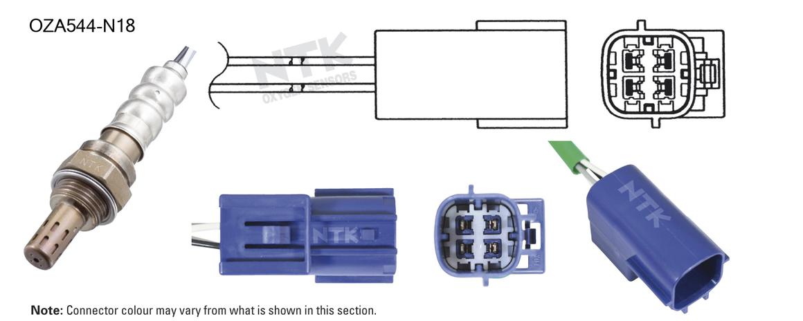 NTK Oxygen Lambda Sensor OZA544-N18