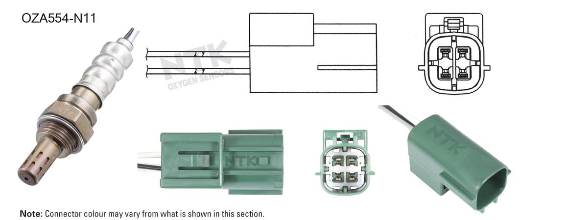 NTK Oxygen Lambda Sensor OZA554-N11