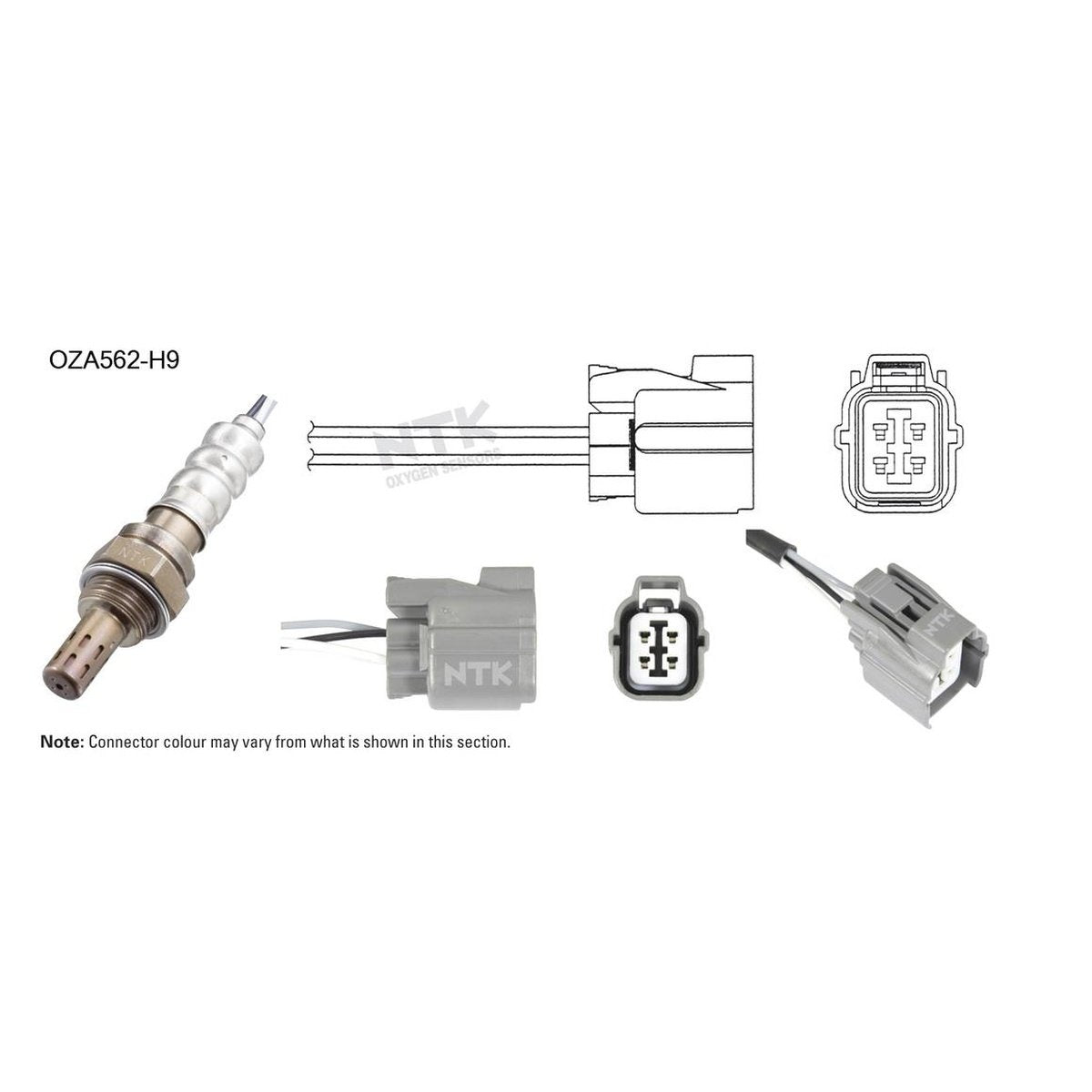 NTK Oxygen Lambda Sensor OZA562-H9