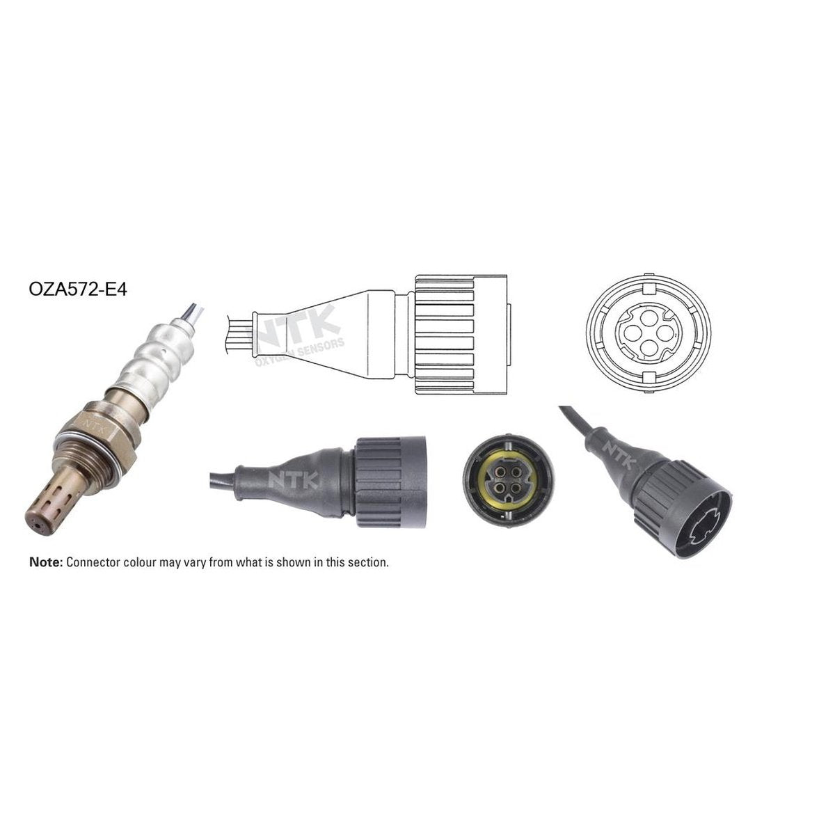 NTK Oxygen Lambda Sensor OZA572-E4