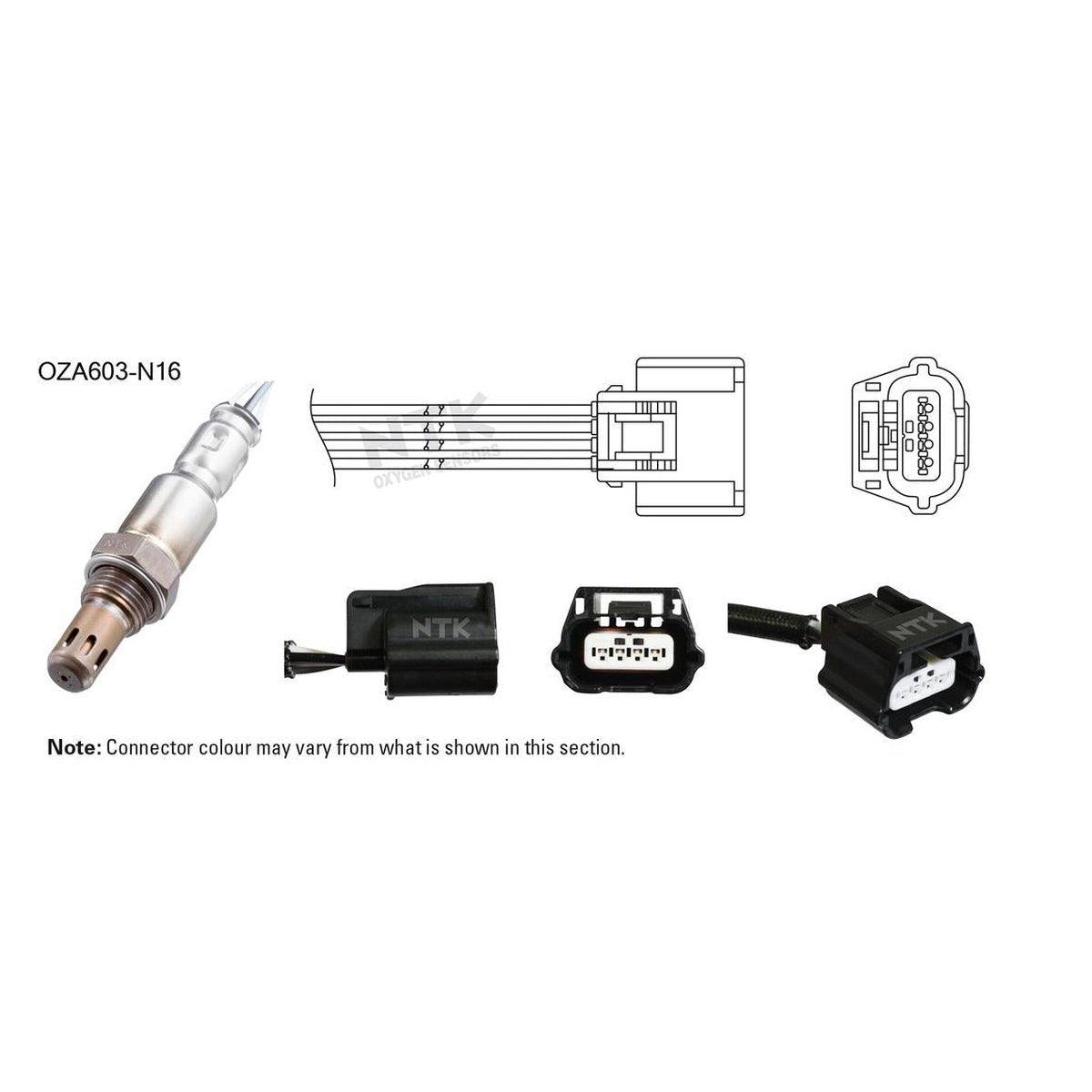 NTK Oxygen Lambda Sensor OZA603-N16