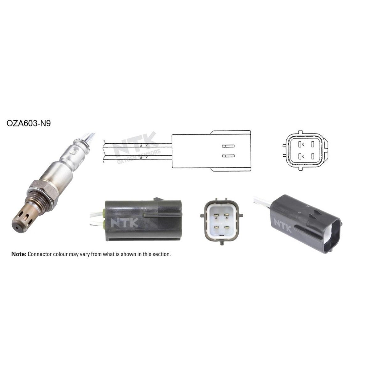 NTK Oxygen Lambda Sensor OZA603-N9