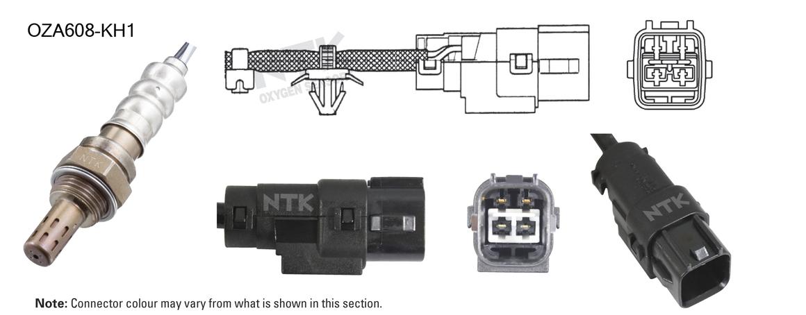 NTK Oxygen Lambda Sensor OZA608-KH1