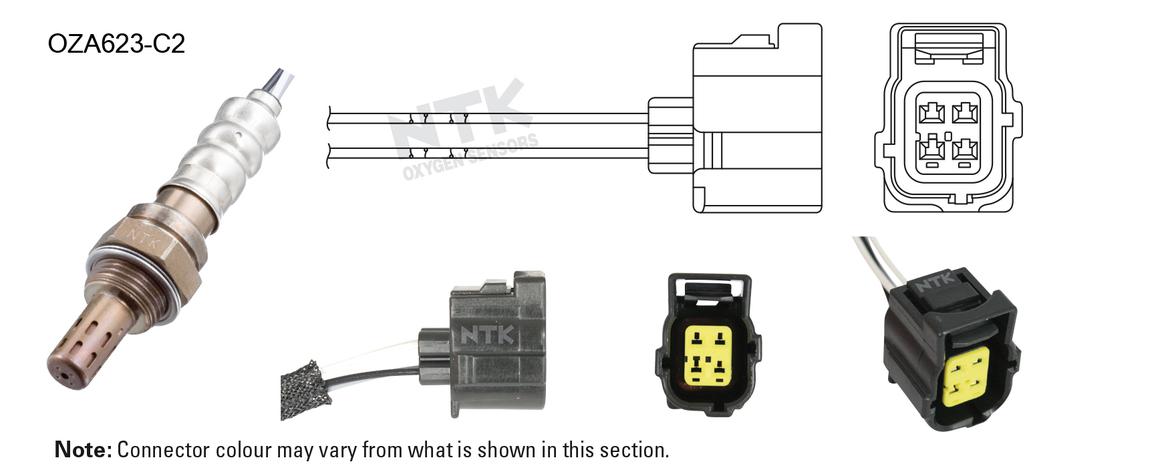 NTK Oxygen Lambda Sensor OZA623-C2