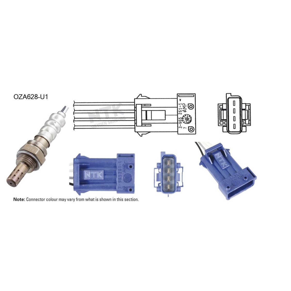 NTK Oxygen Lambda Sensor OZA628-U1