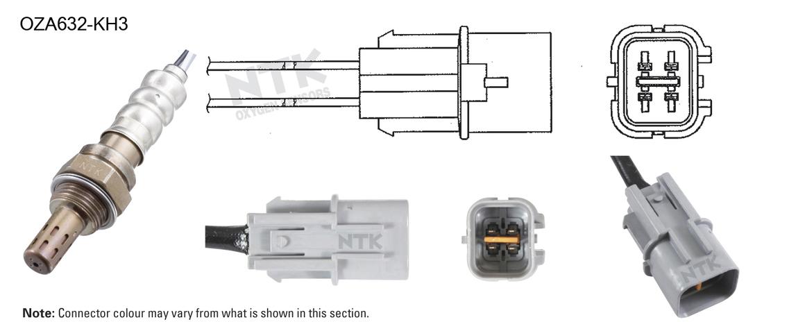 NTK Oxygen Lambda Sensor OZA632-KH3