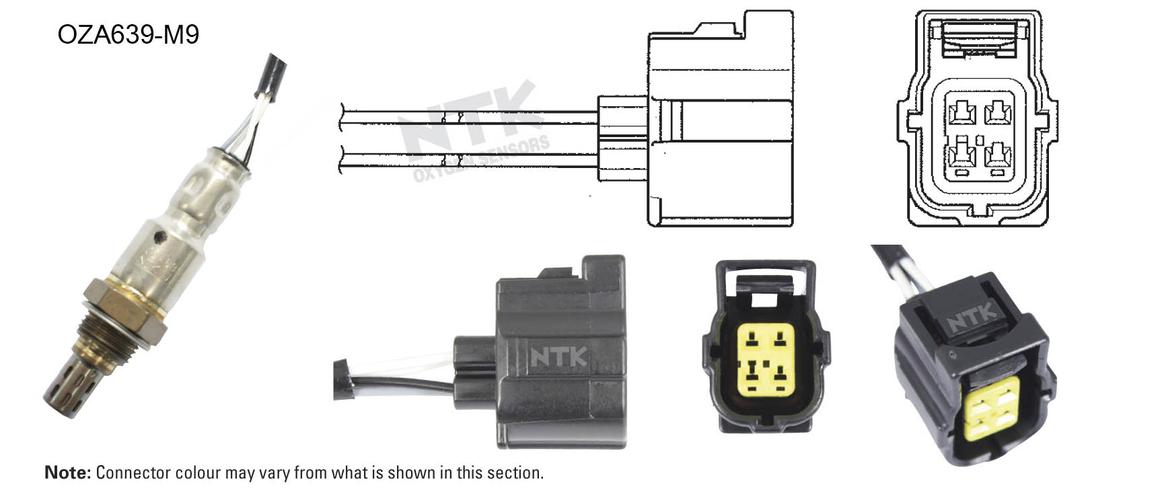 NTK Oxygen Lambda Sensor OZA639-M9