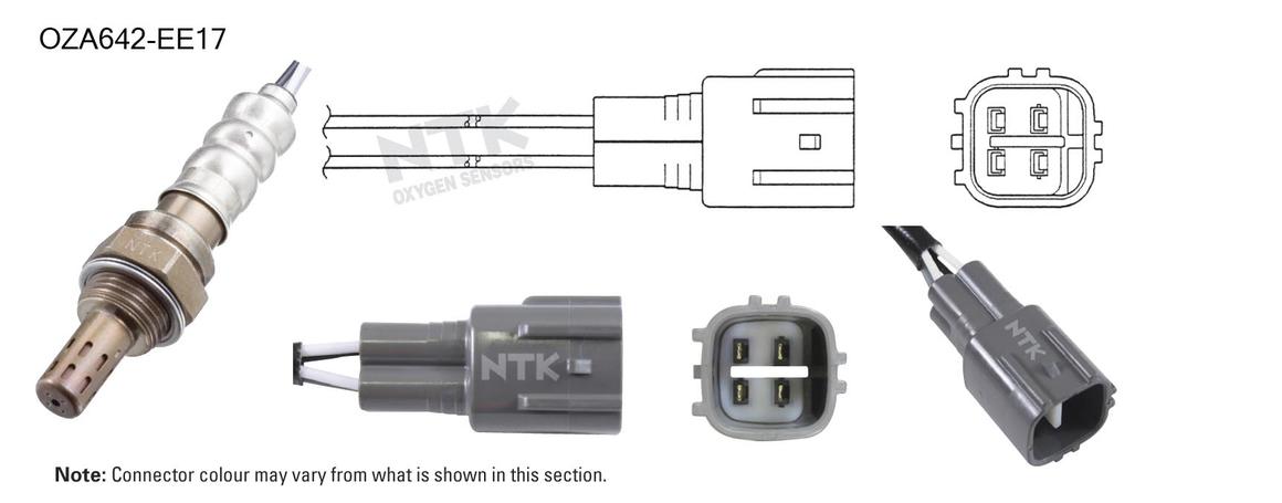 NTK Oxygen Lambda Sensor OZA642-EE17