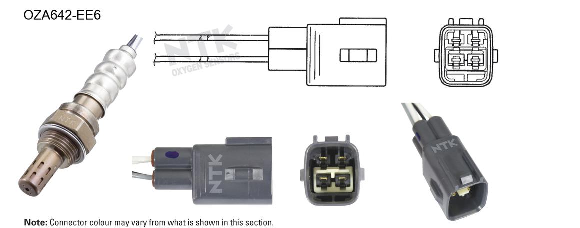 NTK Oxygen Lambda Sensor OZA642-EE6