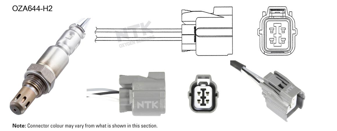 NTK Oxygen Lambda Sensor OZA644-H2