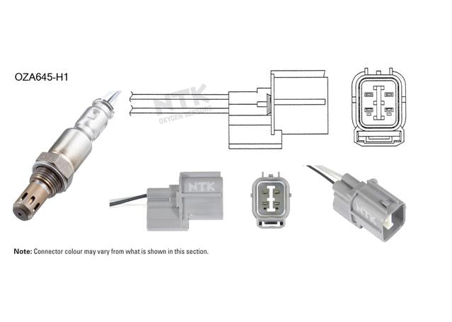 NTK Oxygen Lambda Sensor OZA645-H1