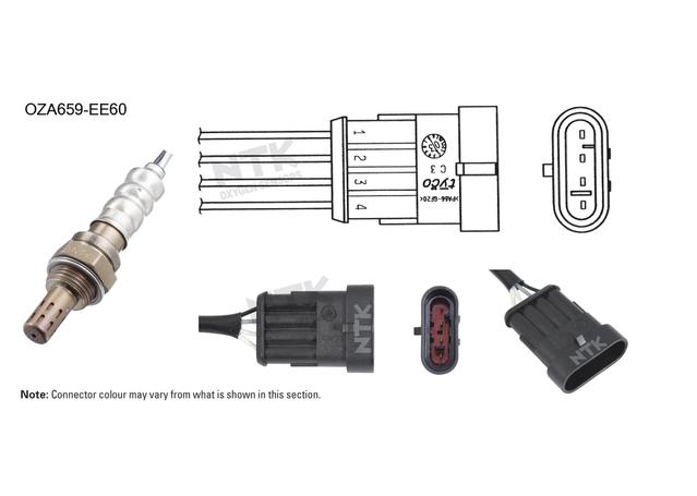 NTK Oxygen Lambda Sensor OZA659-EE60