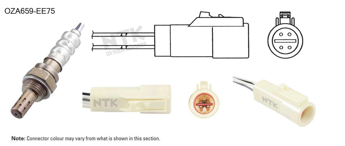 NTK Oxygen Lambda Sensor OZA659-EE75