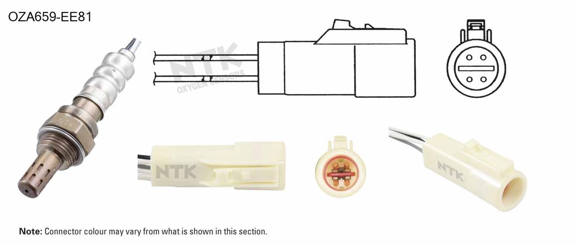 NTK Oxygen Lambda Sensor OZA659-EE81