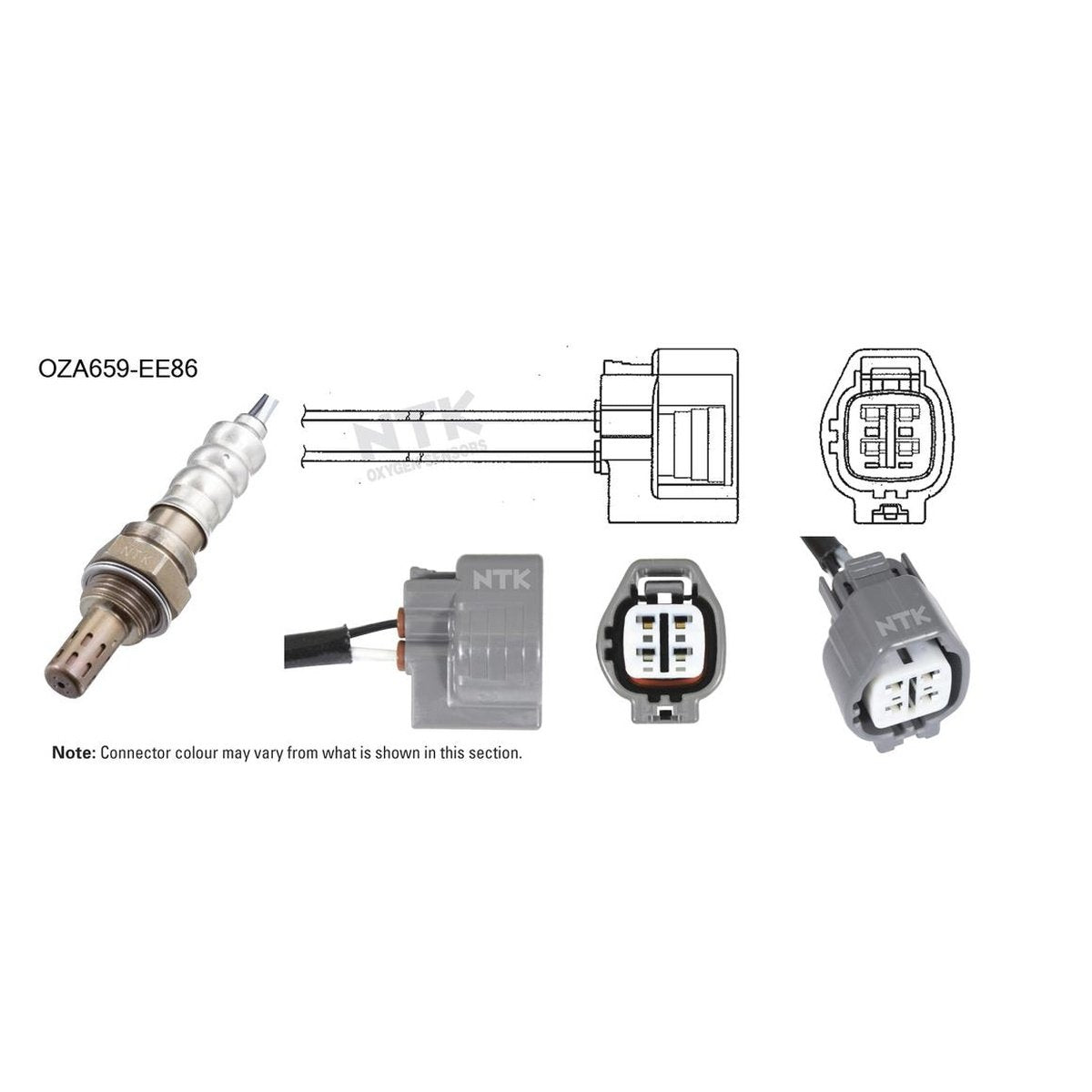 NTK Oxygen Lambda Sensor OZA659-EE86