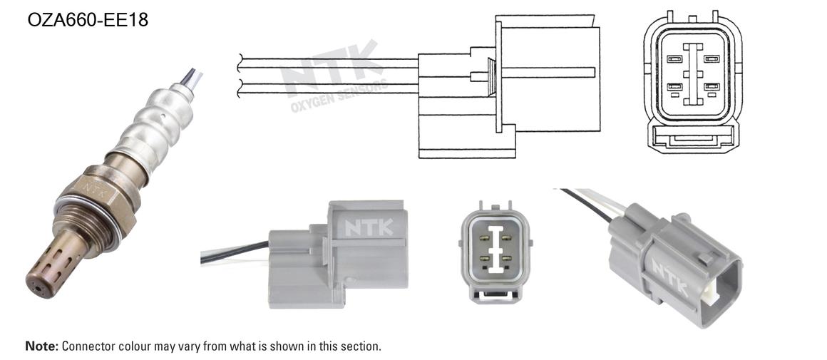 NTK Oxygen Lambda Sensor OZA660-EE18