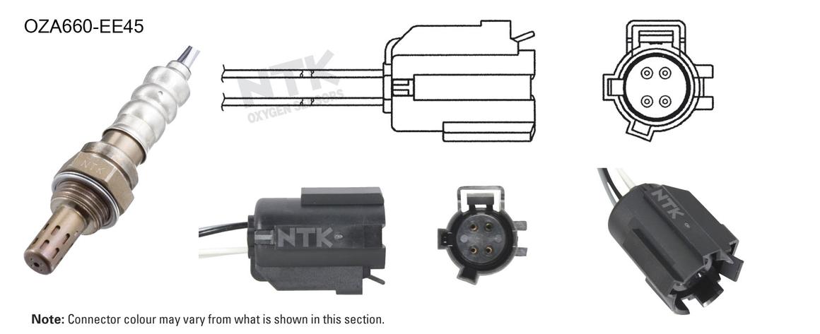 NTK Oxygen Lambda Sensor OZA660-EE45