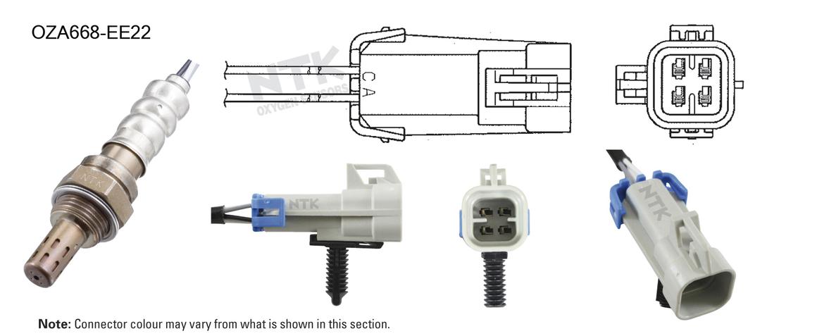 NTK Oxygen Lambda Sensor OZA668-EE22