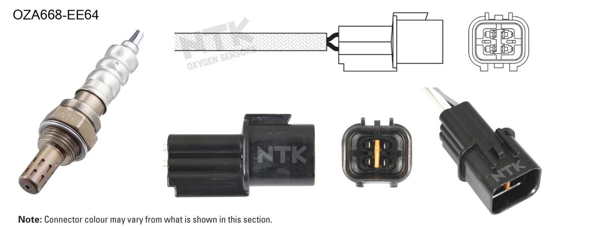NTK Oxygen Lambda Sensor OZA668-EE64