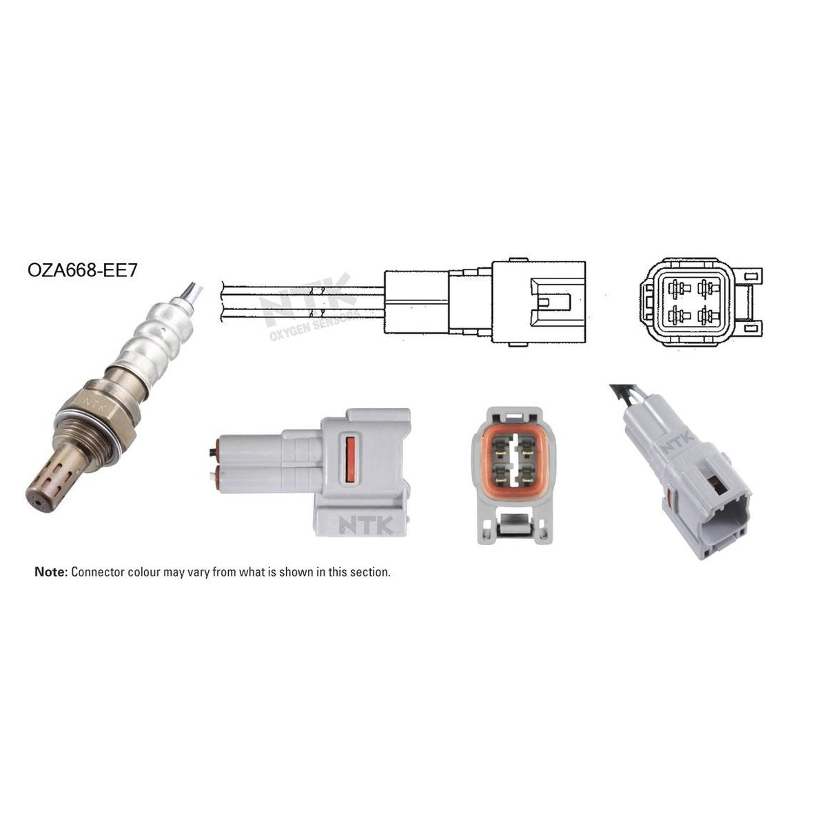 NTK Oxygen Lambda Sensor OZA668-EE7