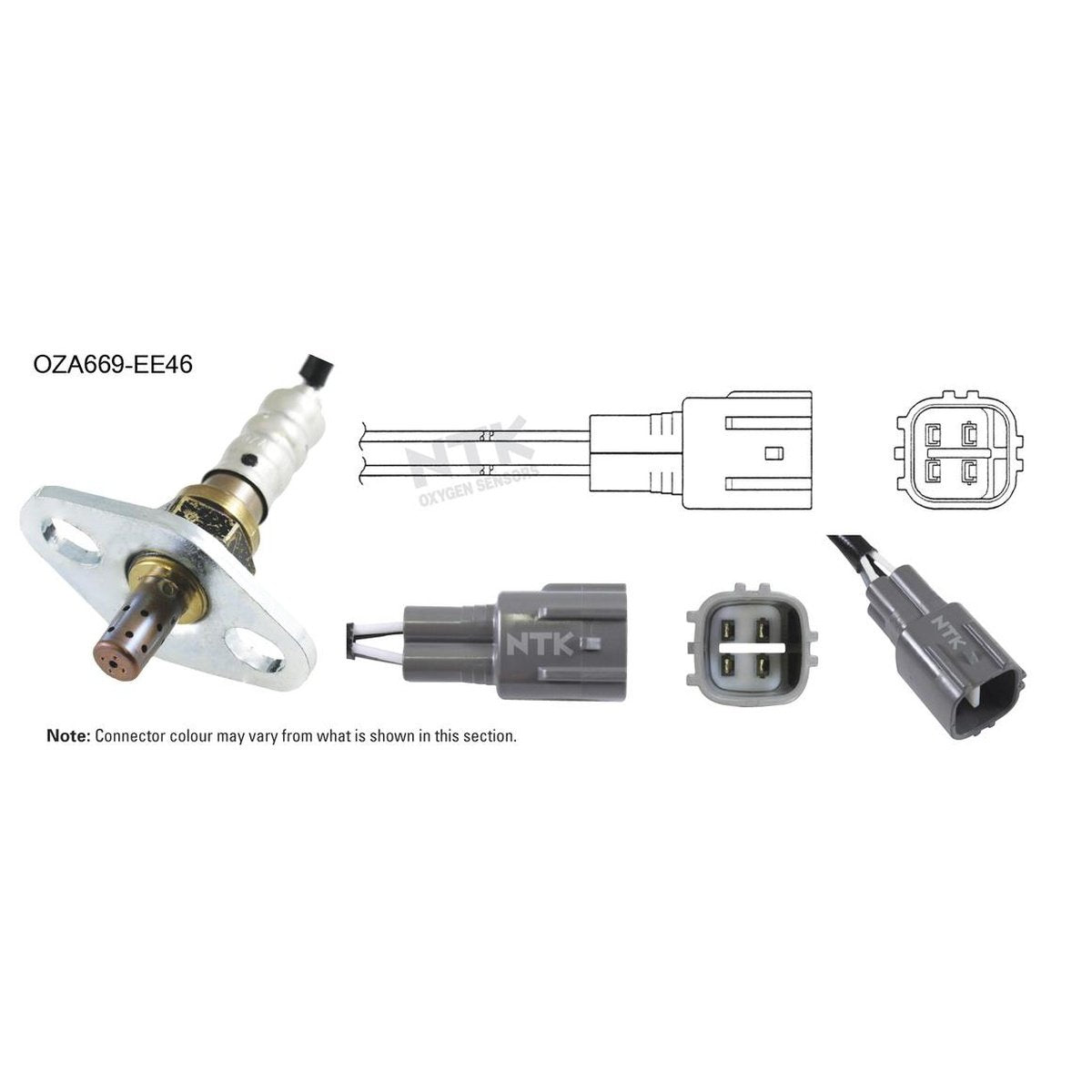 NTK Oxygen Lambda Sensor OZA669-EE46