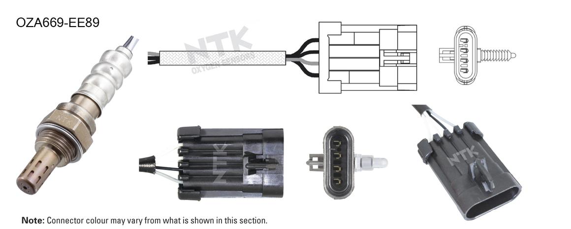 NTK Oxygen Lambda Sensor OZA669-EE89