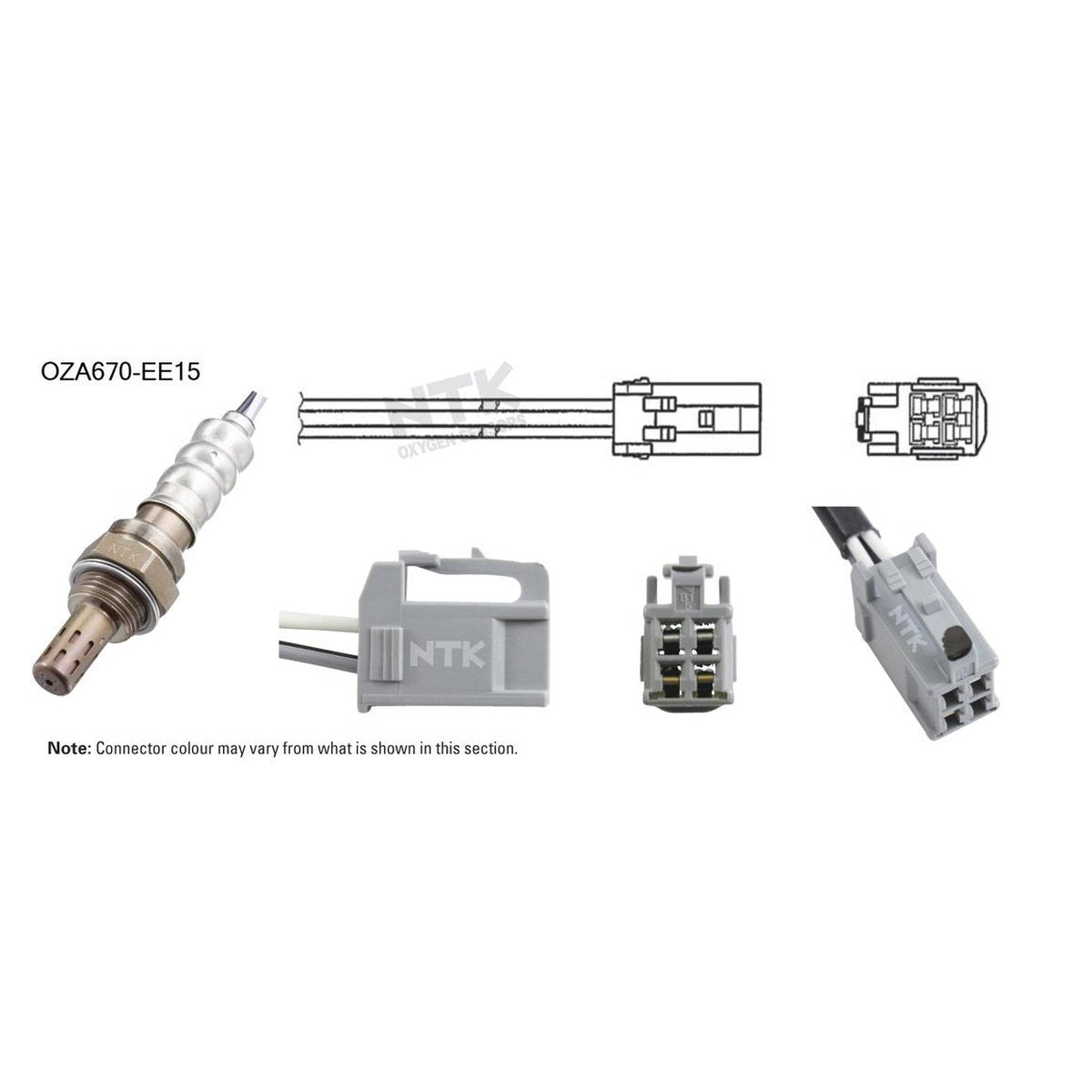 NTK Oxygen Lambda Sensor OZA670-EE15