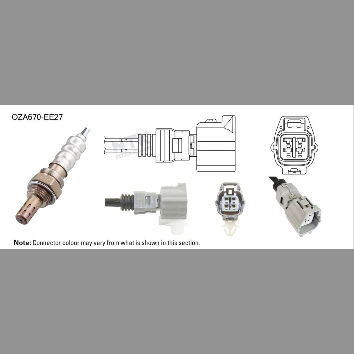 NTK Oxygen Lambda Sensor OZA670-EE27