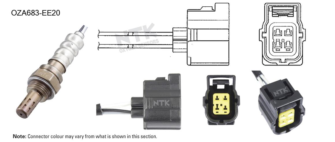 NTK Oxygen Lambda Sensor OZA683-EE20