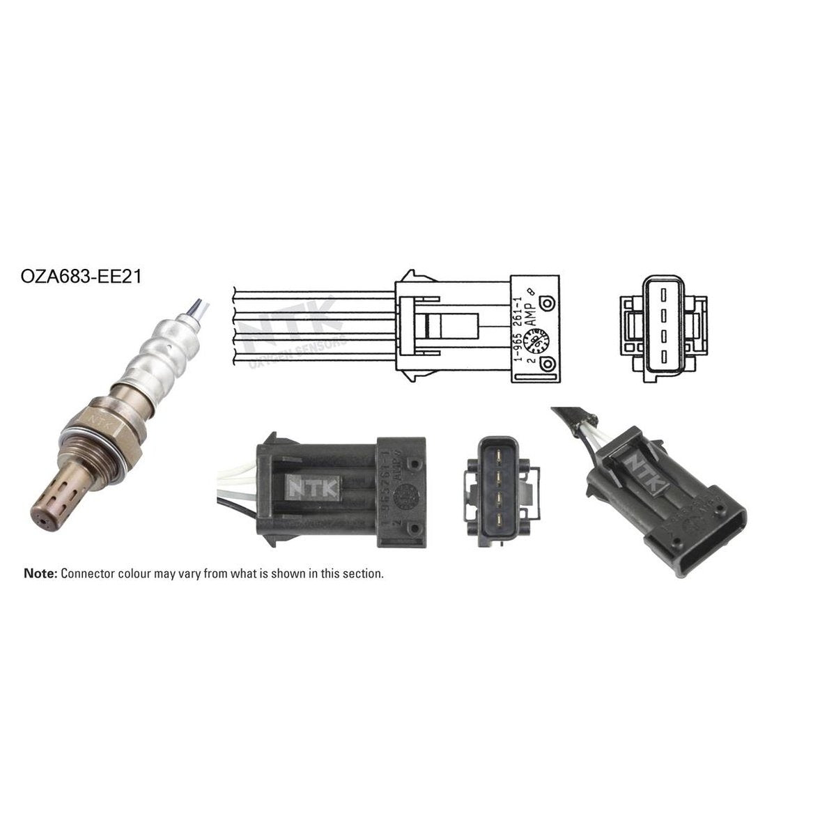 NTK Oxygen Lambda Sensor OZA683-EE21