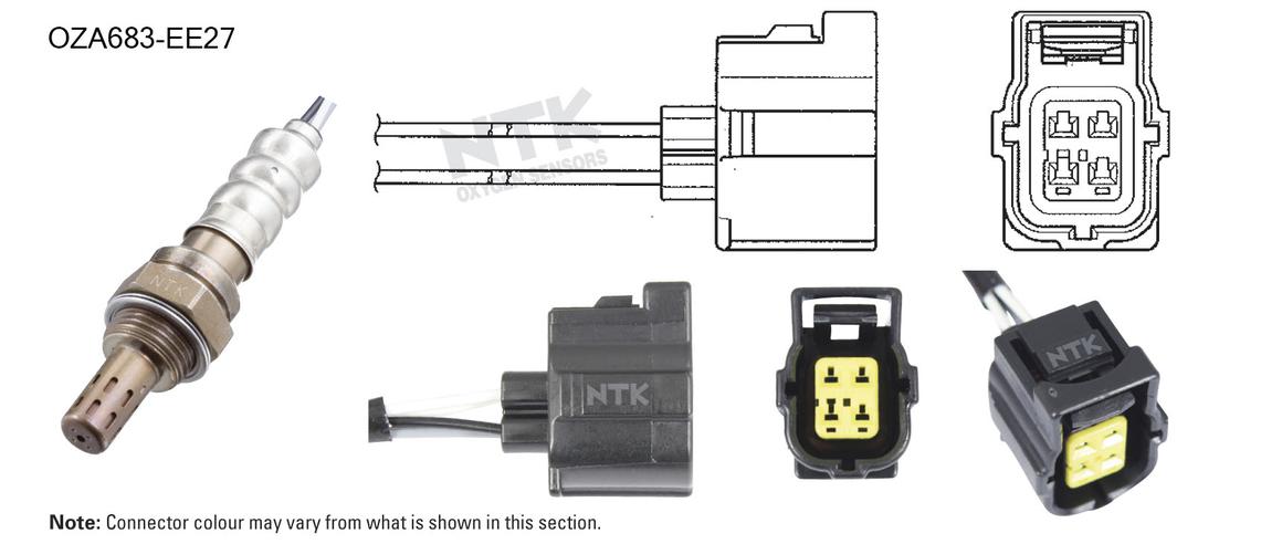 NTK Oxygen Lambda Sensor OZA683-EE27
