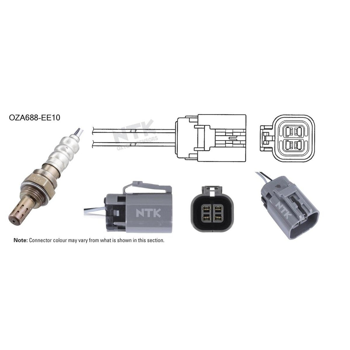 NTK Oxygen Lambda Sensor OZA688-EE10
