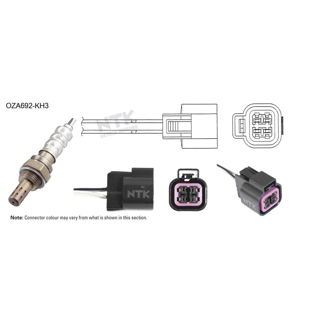 NTK Oxygen Lambda Sensor OZA692-KH3