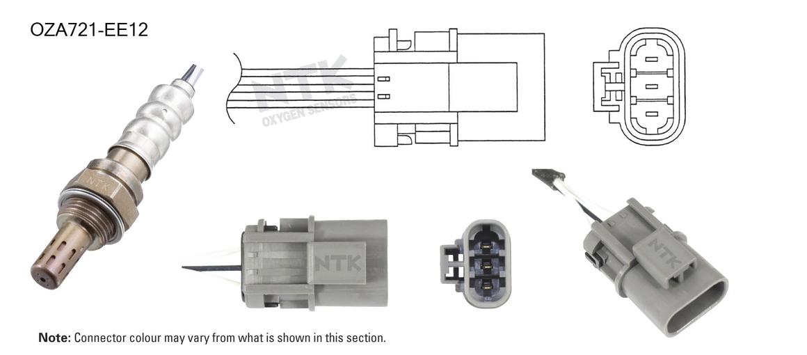 NTK Oxygen Lambda Sensor OZA721-EE12