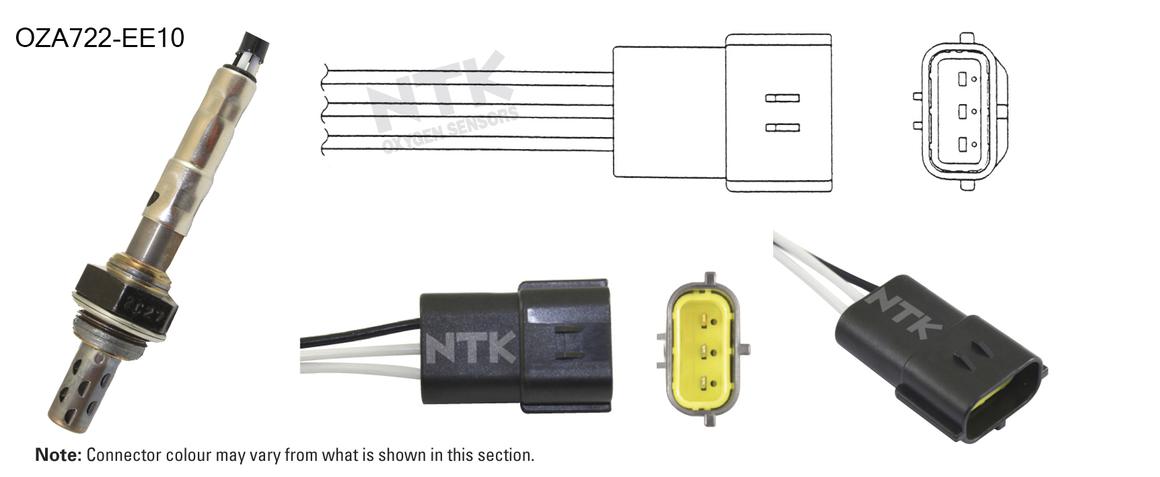 NTK Oxygen Lambda Sensor OZA722-EE10