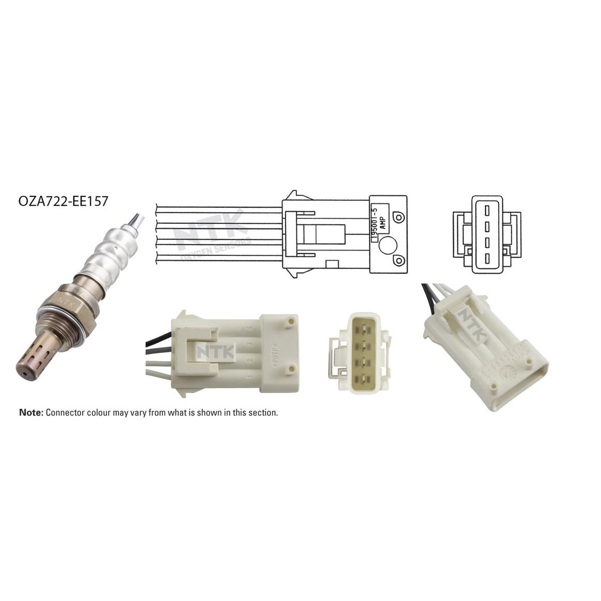 NTK Oxygen Lambda Sensor OZA722-EE157