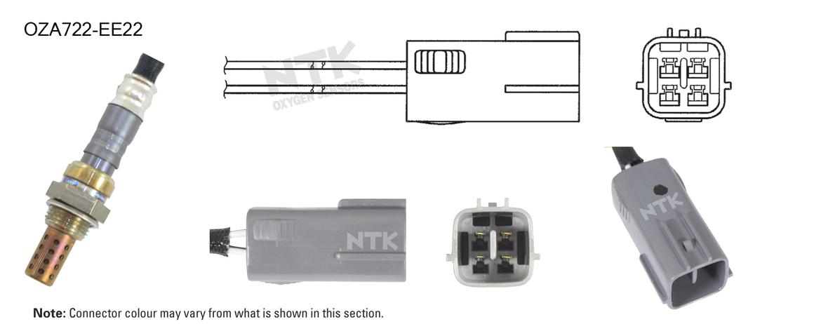 NTK Oxygen Lambda Sensor OZA722-EE22