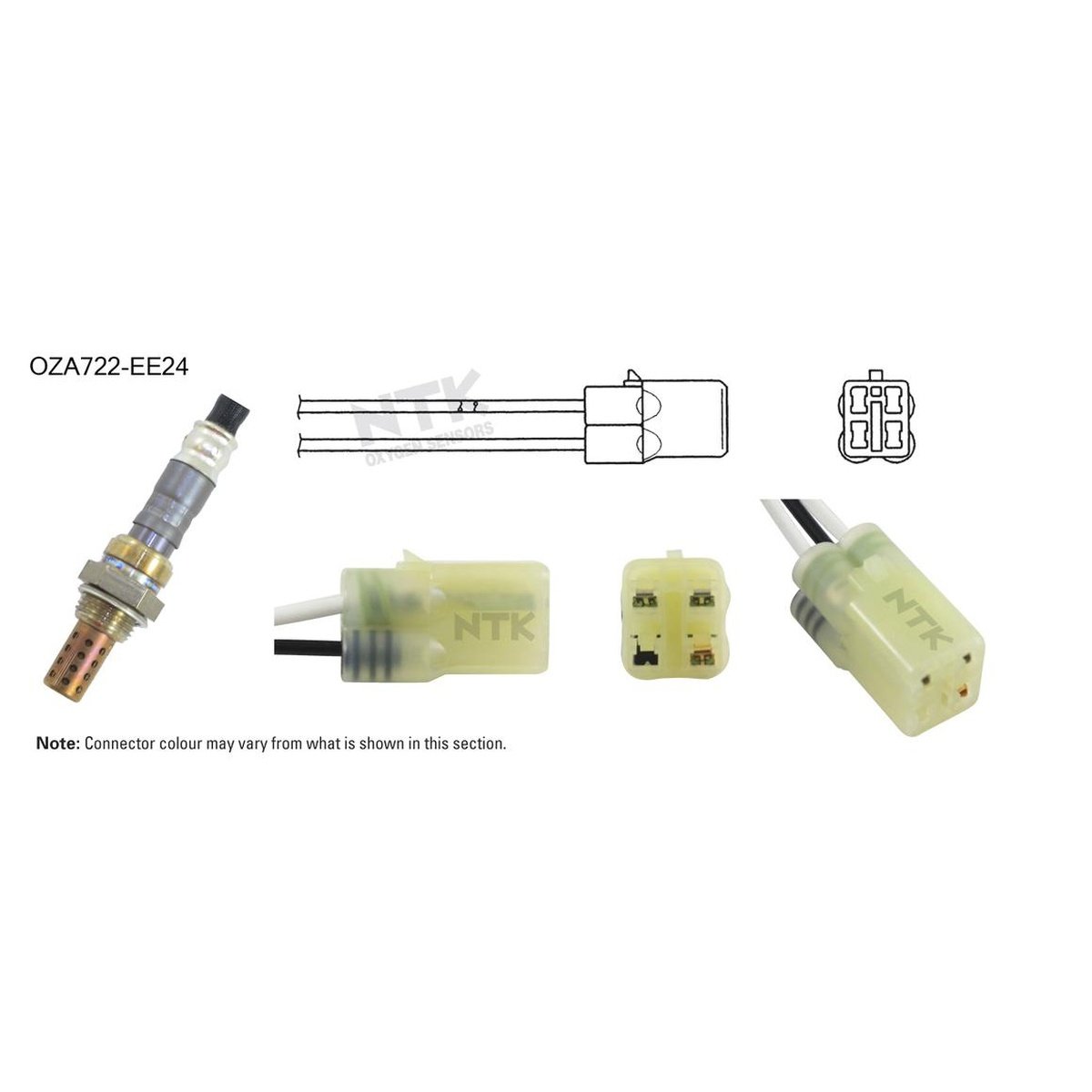NTK Oxygen Lambda Sensor OZA722-EE24