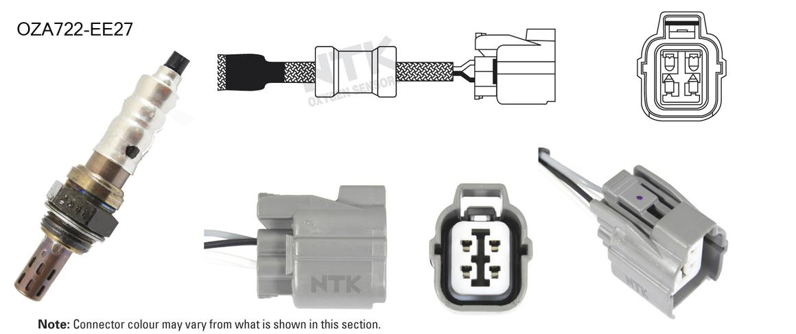 NTK Oxygen Lambda Sensor OZA722-EE27