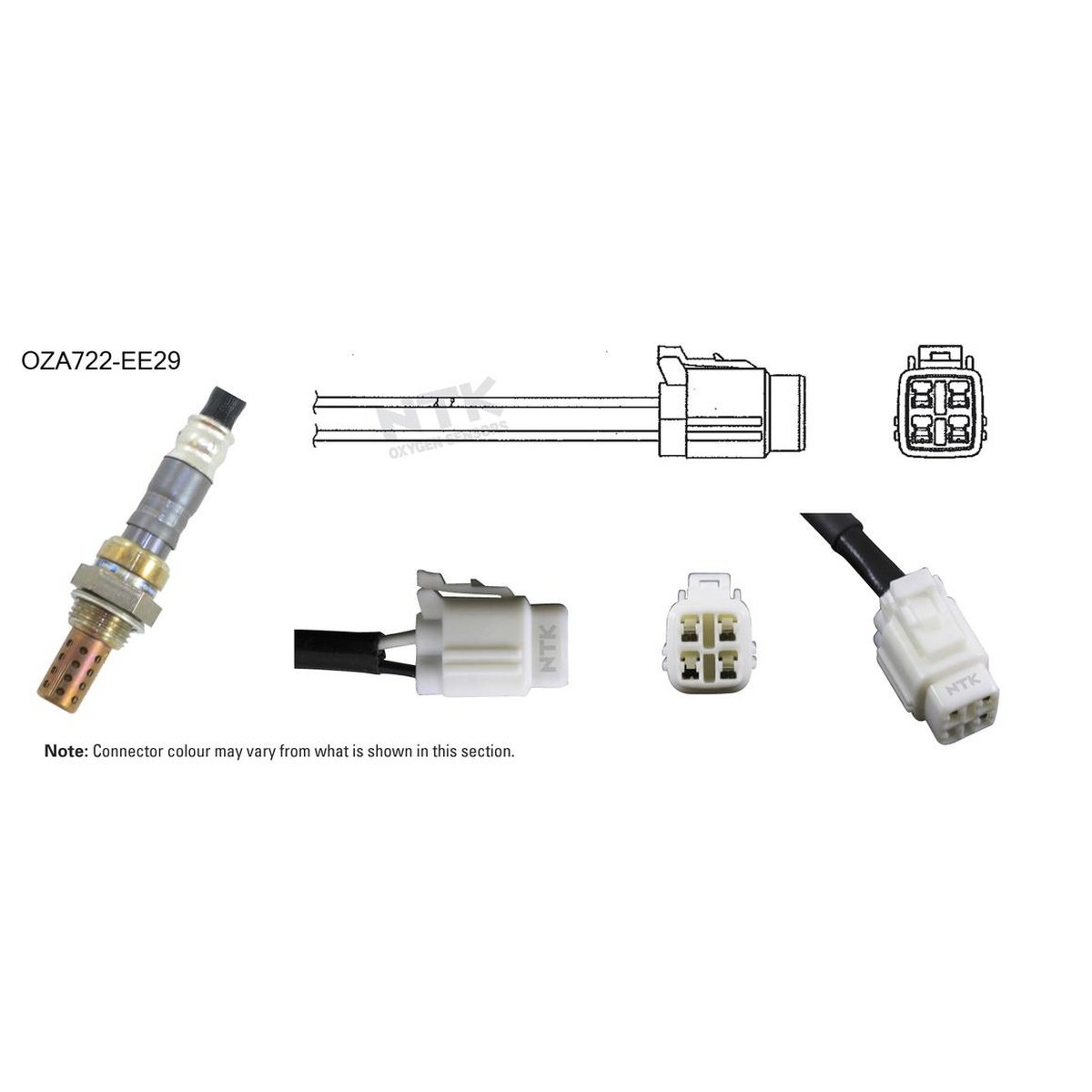 NTK Oxygen Lambda Sensor OZA722-EE29