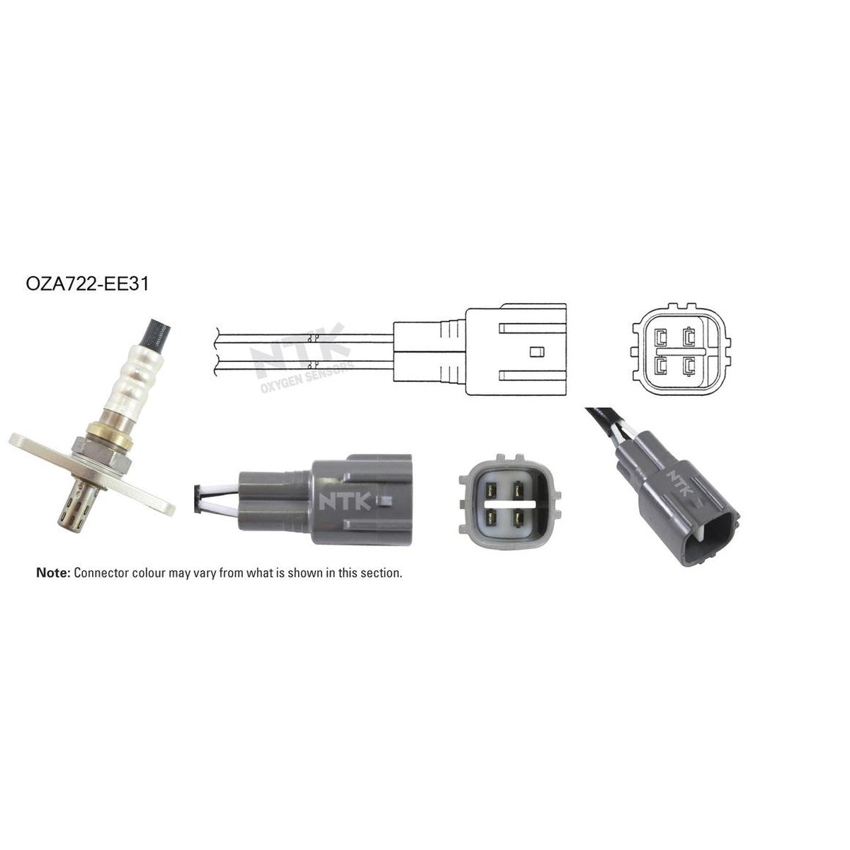 NTK Oxygen Lambda Sensor OZA722-EE31